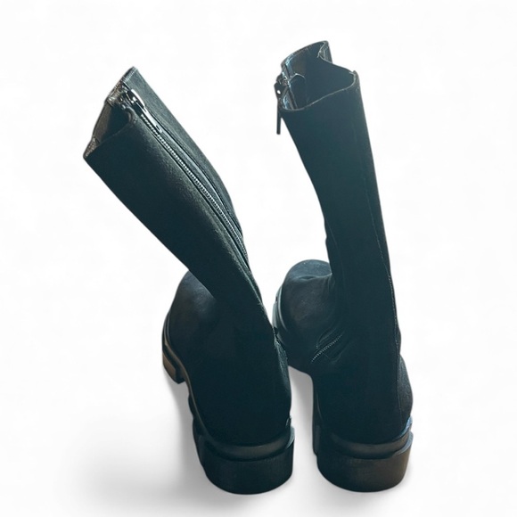 Free People Black Suede Brooks Chelsea Boots - Picture 4 of 8